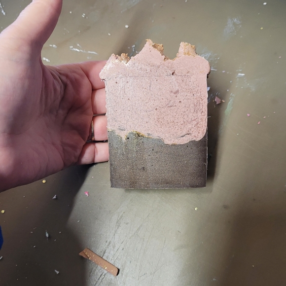 2 Handmade soap salted caramel flappe heavy scented large handmade soap… - Picture 7 of 9